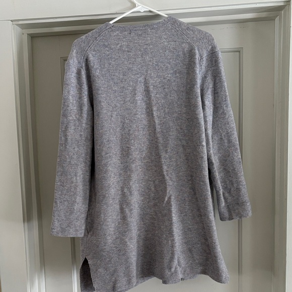 Madewell Heather Gray Open Cardigan - Picture 4 of 4